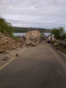 UPDATE: Rock fall on west coast road