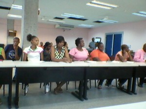 Some of the participants attending the training program