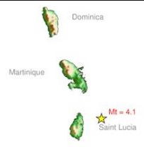 Earthquake jolts St. Lucia
