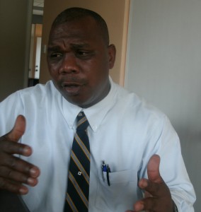 PRO of Dominica Cricket Umpires Association Heston Charles