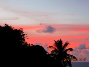 PHOTO OF THE DAY: Colorful sunset in Calibishie