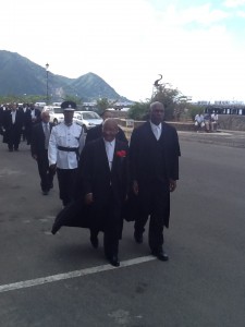 Justice Brian Cottle leaves Dominica