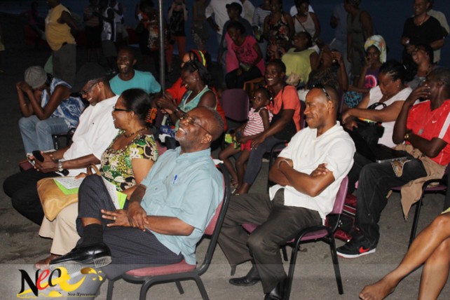 President Williams and a section of the Mero audience at the Literary Festival on Sunday 