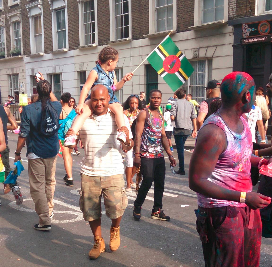 PHOTO OF THE DAY: Representing Dominica at Notting Hill Carnival ...