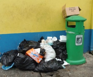 Uncollected garbage irks Roseau businessman
