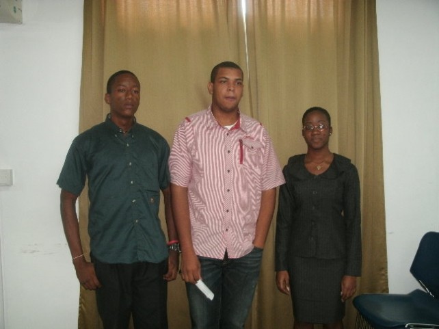 From left to right: Alfred, Guye, Jules