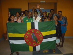 Dominican students at UWI St. Augustine Campus