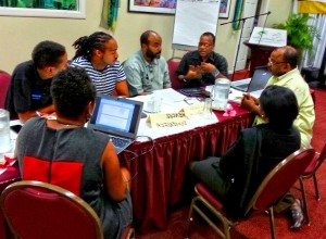Stakeholders at the St Lucia meeting 