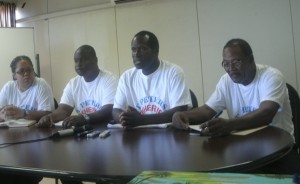 Organizers of the event at a press conference on Thursday