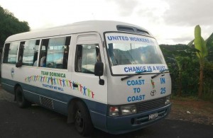 The UWP Coast to Coast bus