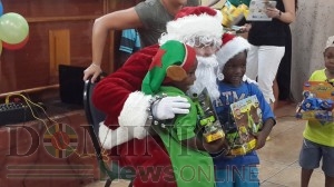 FCCA Santa shared gifts and smiles with 200 children