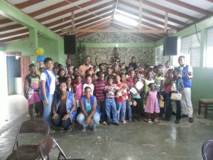 Grand Fond children receive Kiwanis Christmas cheer