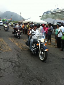 Bikers take to Dominica’s interior