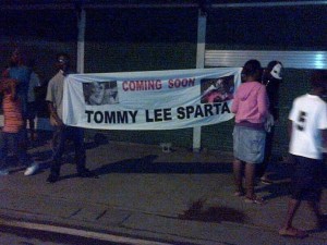 Protesters say Tommy Lee Sparta's music promotes violence