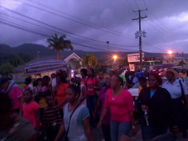 Protesters against Tommy Lee Sparta 