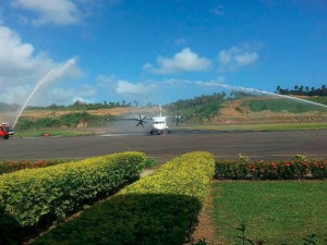 Winair stared flying into Dominica earlier this year