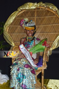 Mademoiselle Francophone 2014, Arkysha Jno Baptiste, puts another feather in Grand Bay's cap.