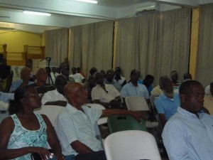 Some of those who attended the forum 