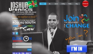 Joshua Francis launches website
