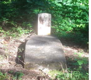 Corporal Hurtault’s grave in La Plaine