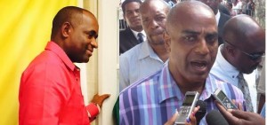 Skerrit believes Lugay (right) should stay out of parliament until his court matter is settled 
