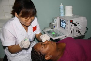 Chinese ophthalmology mission in Dominica