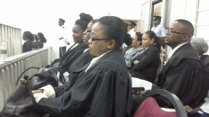 Attorneys attending the opening ceremony of the new law year on Wednesday