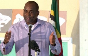 PM Skerrit said Dominica is well on its way to achieving 100 percent access to potable water 