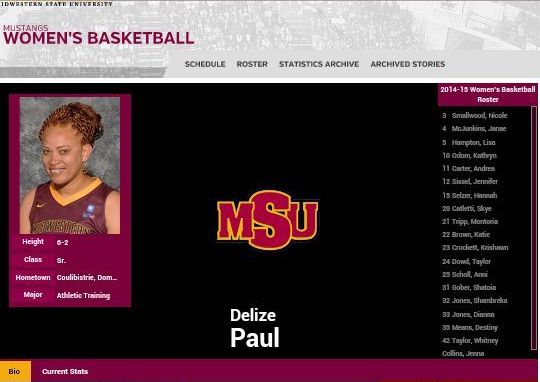 Delize gets her second stint as a colege basketball player in the US