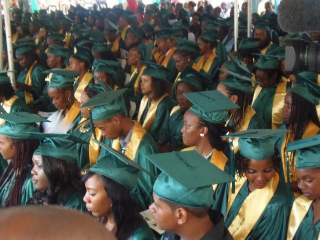 Some of those who graduated 