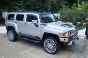 This is the Hummer which was seized by the police 