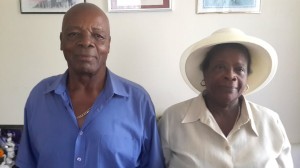 The couple was married in 1957