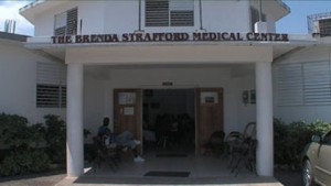 This medical center was built by the Brenda Strafford Foundation in Jamaica 