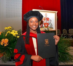 Grand Bay student graduates with PhD in Psychology