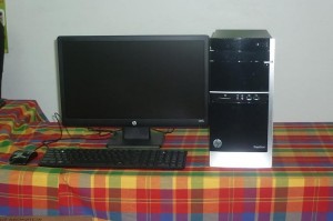 The computers were donated by the Turkish government 