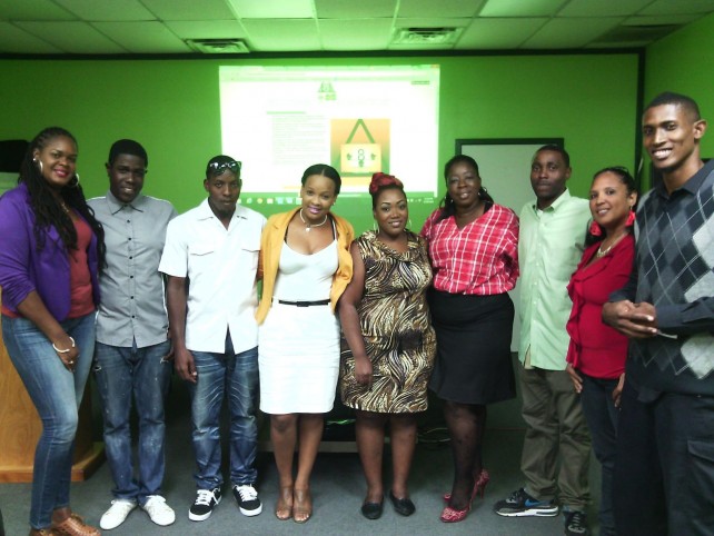 Some of the staff and Board of Directors of Power of 8
