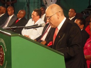 Michael was one of the guest speakers at the swearing-in ceremony of the new cabinet 