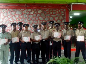 Fire and Ambulance officers recognized