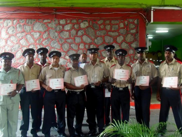 The officers who were awarded