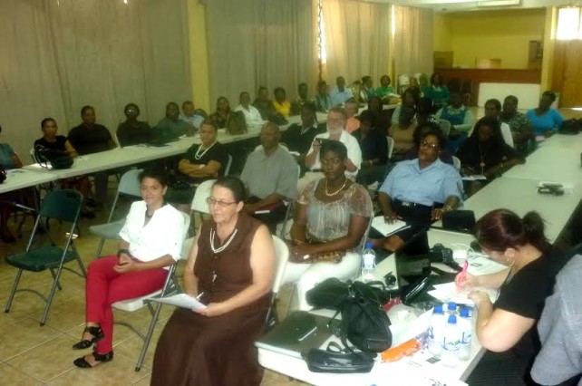 Attendees at the workshop 