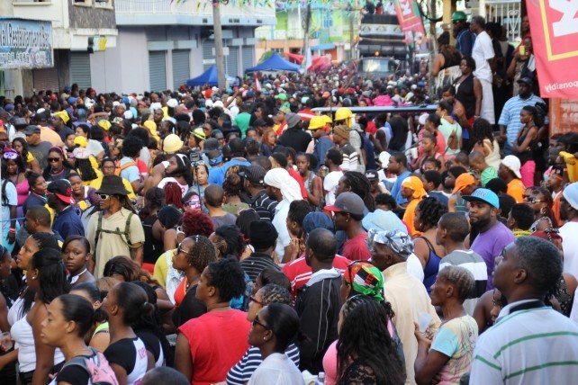 A scene from Carnival Monday 