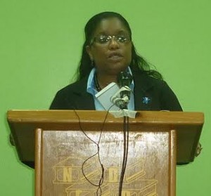 Azille-Lewis said child abuse is a growing problem in Dominica 