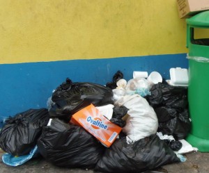 Garbage in Roseau