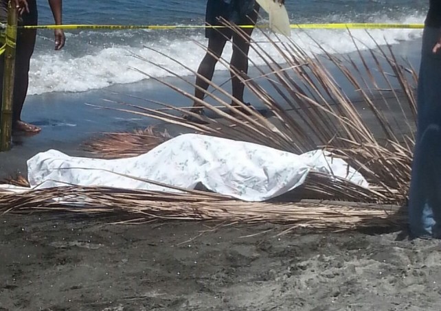 The body was fished out of the sea on Thursday