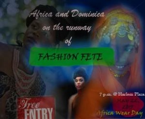 ‘Afrika Fashion Fete’ slated for this evening