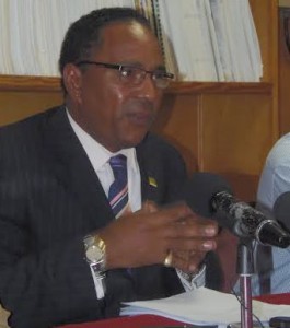 Dr. Kenneth Darroux is Dominica's Health Minister 