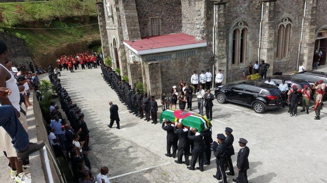The funeral of the late President took place on Friday 
