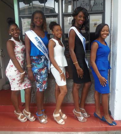 All the contestants of the pageant 