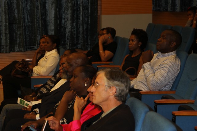 A section of the audience at the lecture