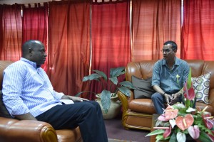 Grenada Health Minister visits